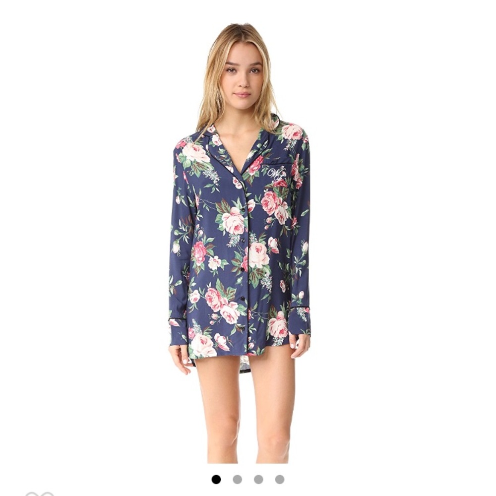 Wildfox Gypsy Rose Dream Sleep Shirt Size Small
